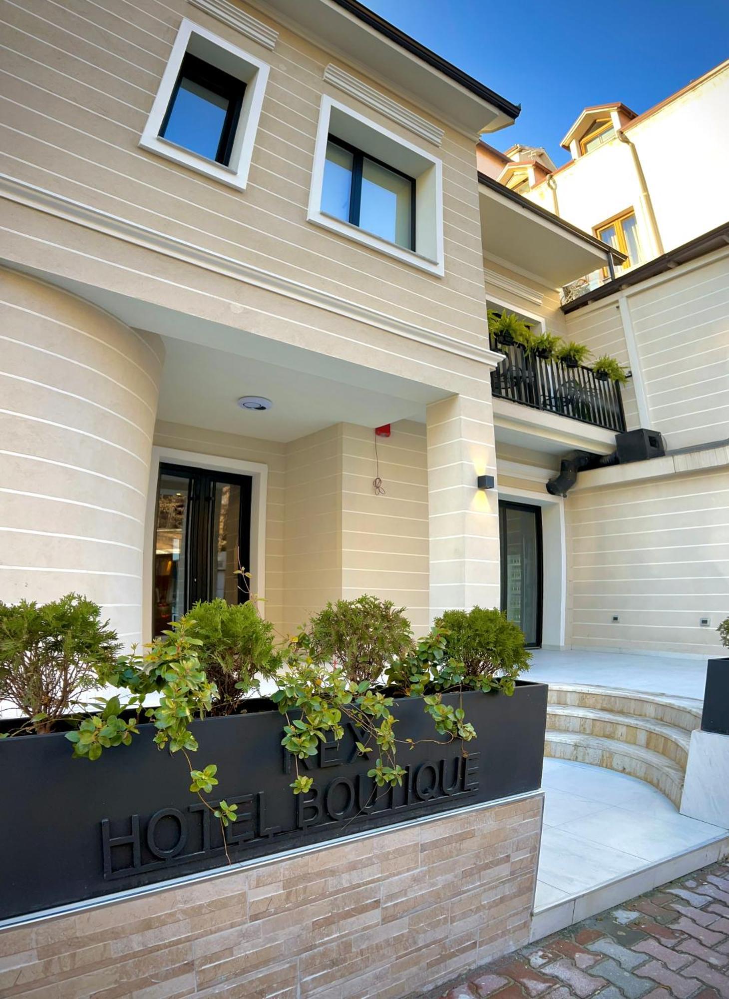 Rex Hotel Boutique Tirana Eksteriør billede